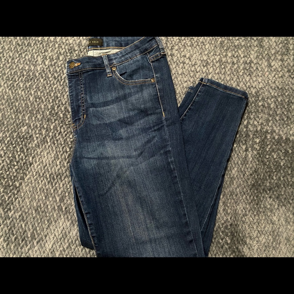 Denim skinny jeans size 12 petite